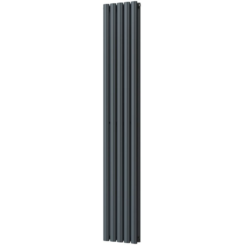 Image of Omeara - Anthracite Vertical Radiator H1800mm&hellip;