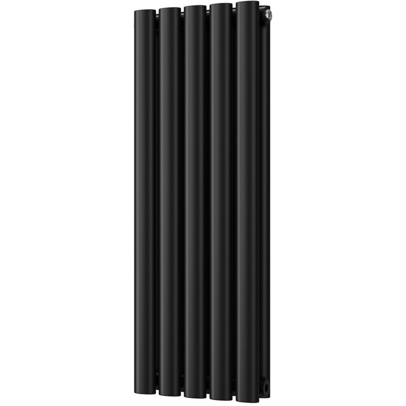 Image of Omeara - Black Designer Radiator H800mm&hellip;
