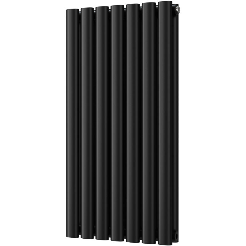 Image of Omeara - Black Designer Radiator H800mm&hellip;