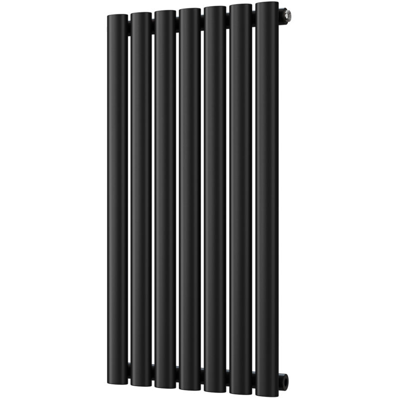 Image of Omeara - Black Designer Radiator H800mm&hellip;