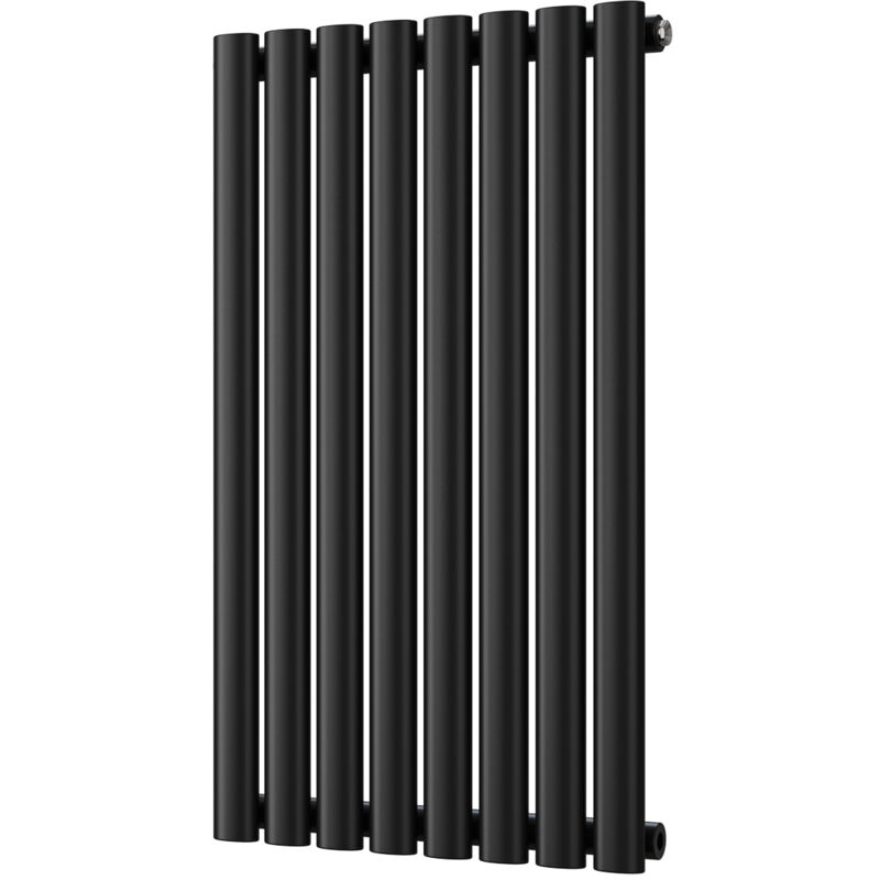 Image of Omeara - Black Designer Radiator H800mm&hellip;