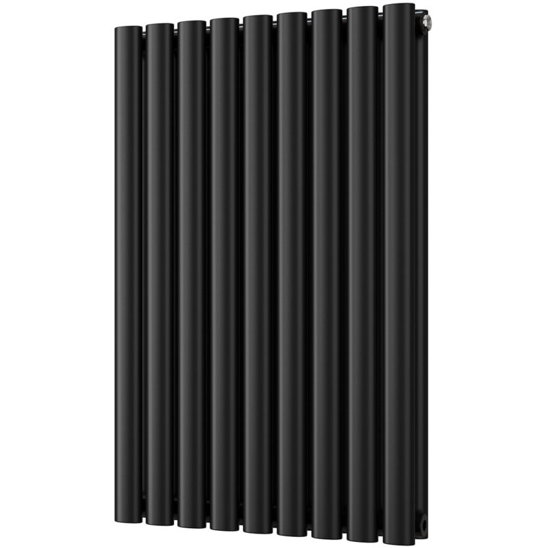Image of Omeara - Black Designer Radiator H800mm&hellip;