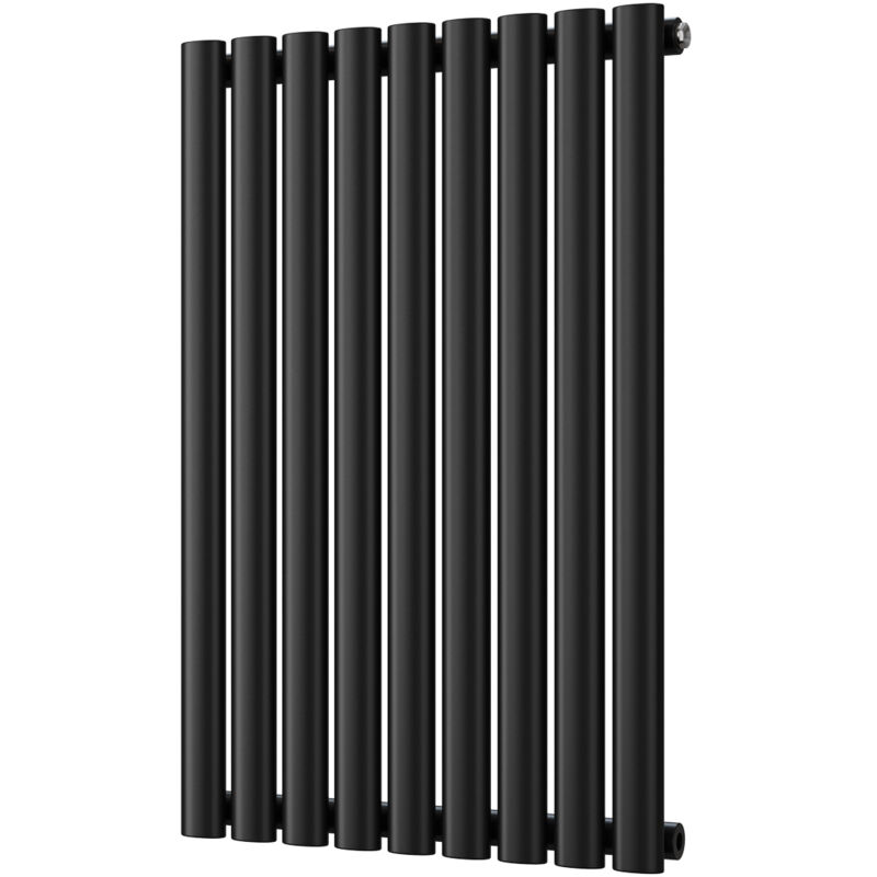 Image of Omeara - Black Designer Radiator H800mm&hellip;