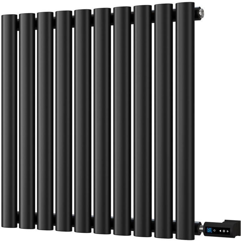 Image of Omeara - Black Horizontal Electric Radiator&hellip;