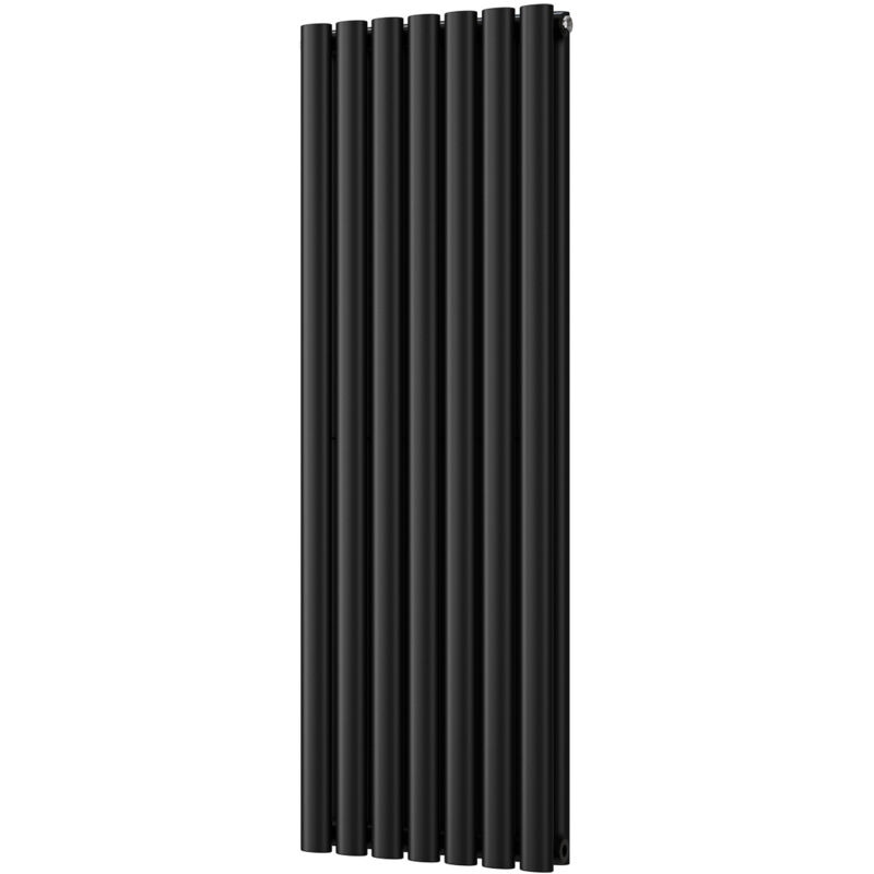 Image of Omeara - Black Vertical Radiator H1200mm&hellip;