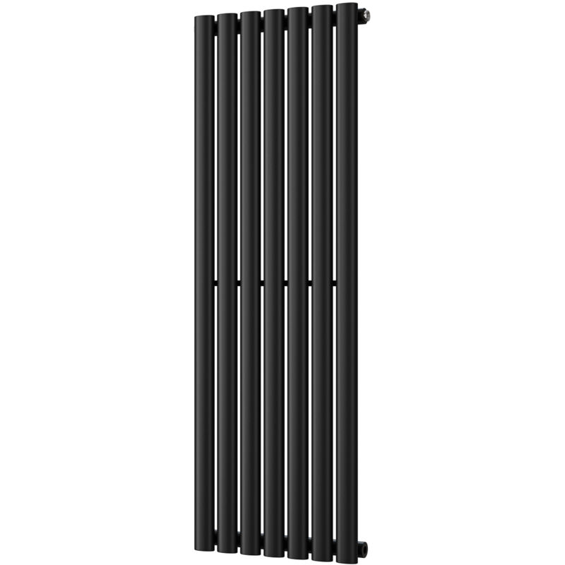 Image of Omeara - Black Vertical Radiator H1200mm&hellip;