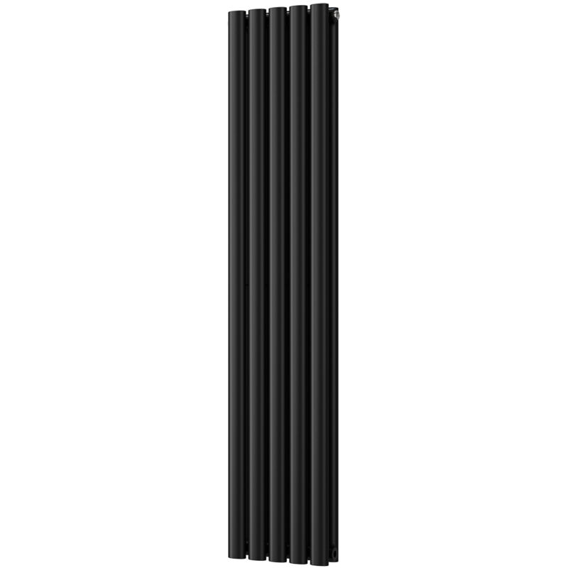 Image of Omeara - Black Vertical Radiator H1400mm&hellip;
