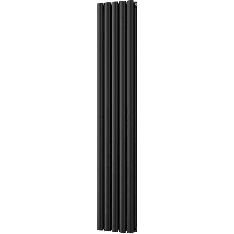 Image of Omeara - Black Vertical Radiator H1600mm&hellip;