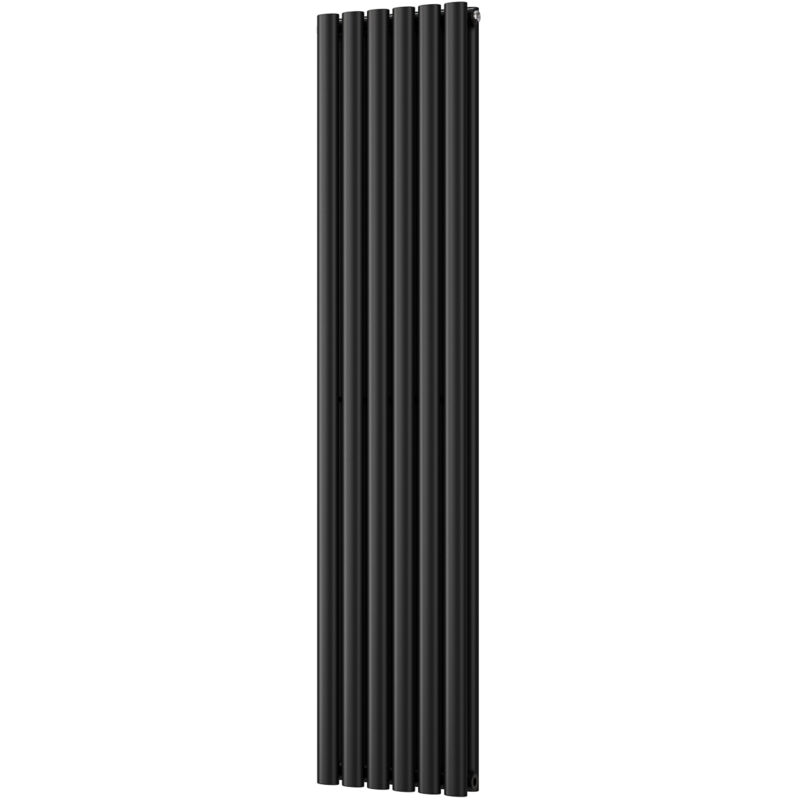 Image of Omeara - Black Vertical Radiator H1600mm&hellip;