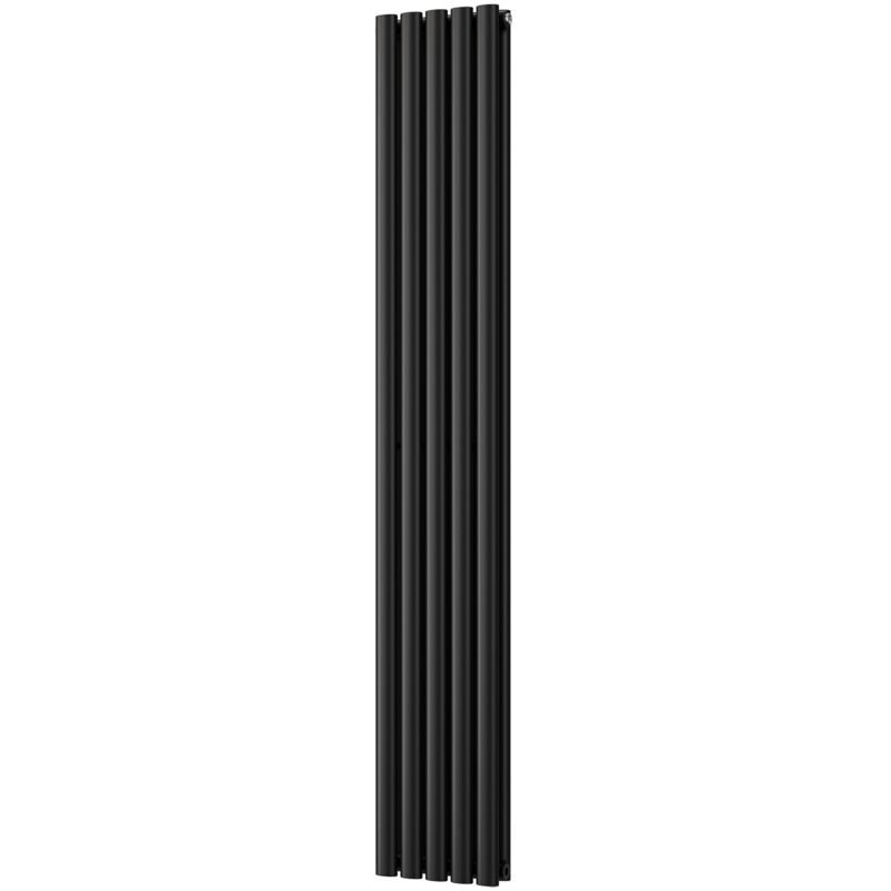 Image of Omeara - Black Vertical Radiator H1800mm&hellip;