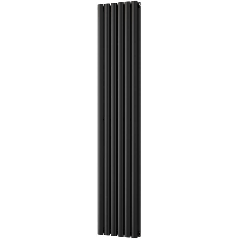 Image of Omeara - Black Vertical Radiator H1800mm&hellip;