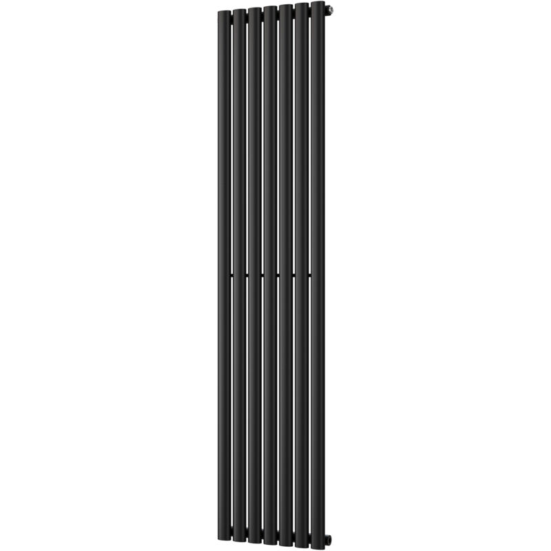 Image of Omeara - Black Vertical Radiator H1800mm&hellip;