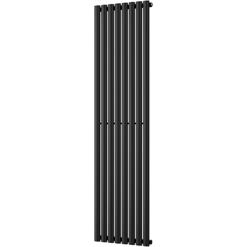 Image of Omeara - Black Vertical Radiator H1800mm&hellip;