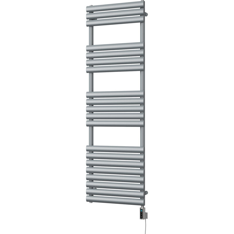 Image of Omeara - Silver Electric Towel Rail&hellip;