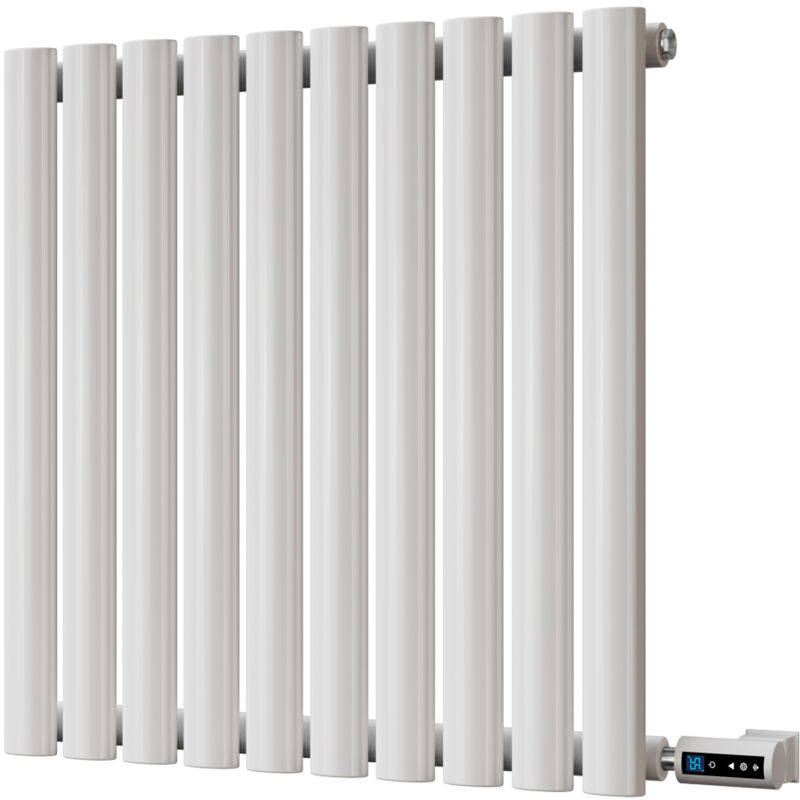 Image of Omeara - White Horizontal Electric Radiator&hellip;