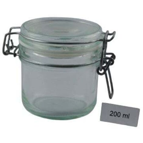 Omega Drahtbügelglas 200 ml 8,3x8,5 cm Wein- und Obstverarbeitung
