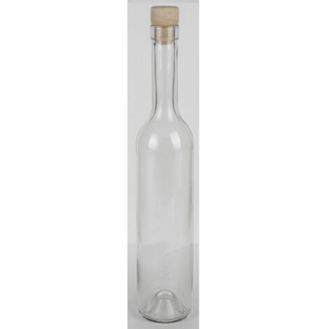 Omega Flasche Primavera 500 ml mit Korken 6,3x33,4 cm Wein- und Obstverarbeitung