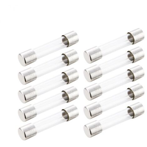 Omega Kit 10 Fusibili cilindrico 6,3x32 CF 10A rapido - CF632310
