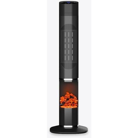 HOME DETAIL Ometa Black 2000W Tower Heater