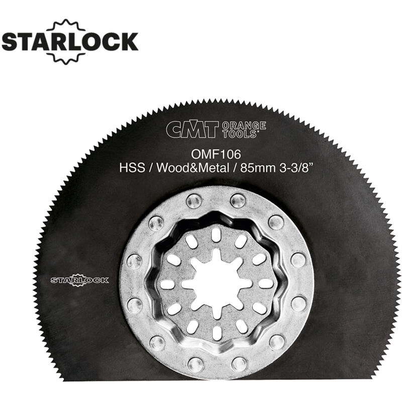 Cmt Hss Segmentiertes Sägeblatt Omf106-x1 Für Metall/holz D=85x1mm Sl