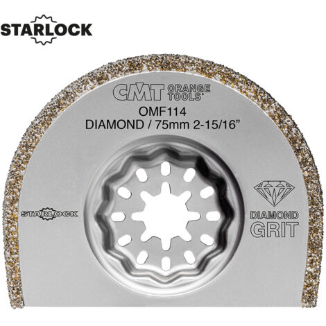 OMF114-X5 75 MM BESONDERS LANGLEBIGES RIFF-RADIALSÄGEBLATT AUS DIAMANT