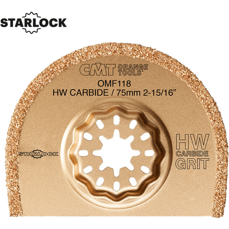 CMT - OMF118-X1 75MM lame SEGMENTeE à CONCReTION carbure