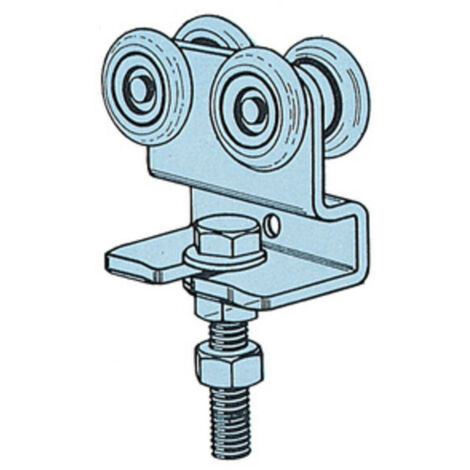 Omge 23 Carrello a 4 ruote (2 pezzi)