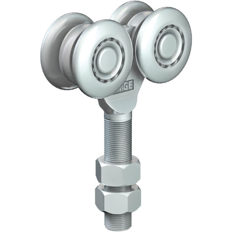 OMGE  253 CARRELLO A 4 RUOTE D 55 MM PORT 380 KG- 2,0 pz