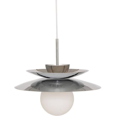 Omia lámpara colgante de plata H125cm - Atmosphera créateur d'intérieur