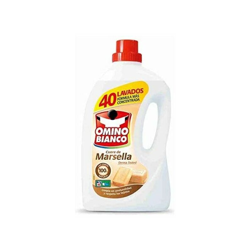 

Detergente Líquido Omino Blanco Jabón De Marsella (2 L)