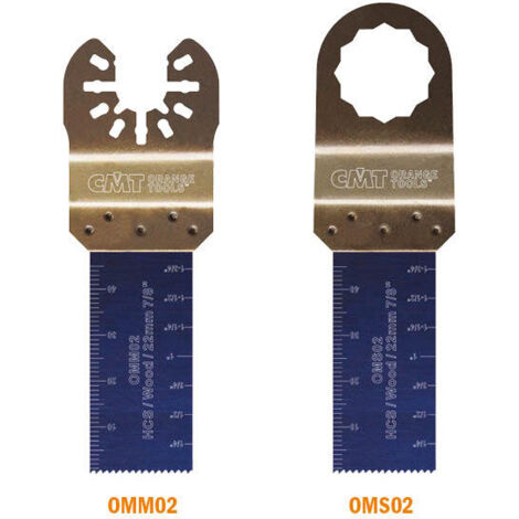 OMM02-X1 22MM HOJA DE SIERRA DE INMERSIÓN Y PERFILADORA PARA MADERA