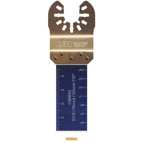 OMM02-X1 LAMA PER TAGLIO LEGNO HCS 22x48mm 18TPI-U