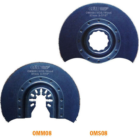 OMM08-X1 87MM HOJA RADIAL CON DIENTES PARA MADERA