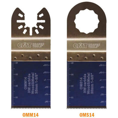 OMM14-X1 LAMA PER TAGLIO LEGNO-METALLO TCT 35x40mm 20TPI-U