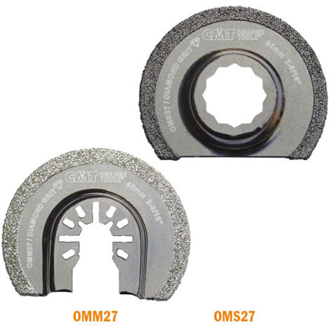 OMM27-X1 65MM HOJA DE SIERRA SEGMENTADA DE DIAMANTE  EXTRA-LARGA DURACIÓN