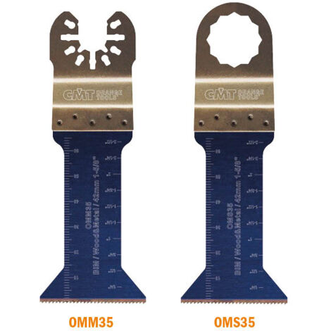 OMM35-X5 5 HOJAS DE SIERRA PARA MADERA Y METAL BIM