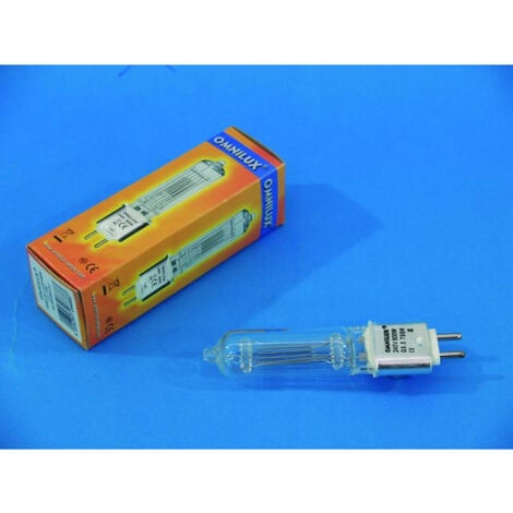 Omnilux HX600 Halogen Lichteffekt Leuchtmittel  230 V G9.5 600 W Weiß