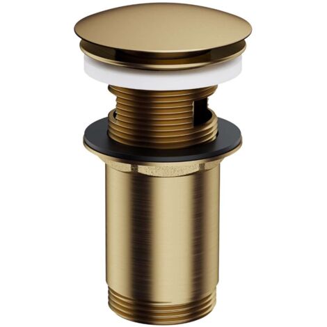 OMNIRES Accessoires - Bonde de lavabo, Click Clack, bronze A706BR