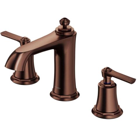 OMNIRES Armance - Miscelatore per lavabo, installazione a 3 fori, rame AM5214ORB