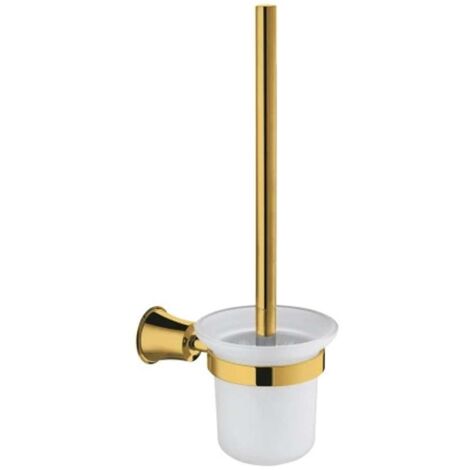 OMNIRES Art Line - Brosse WC avec support mural, doré AL53620GL