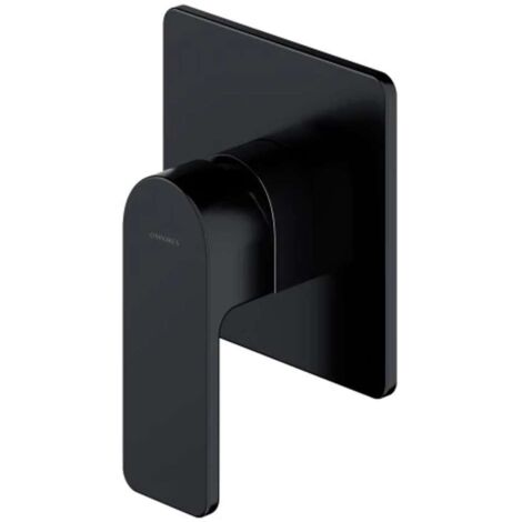 OMNIRES Baretti - Mitigeur de douche encastré, avec corps d’encastrement, noir mat BA7845BL