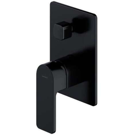 OMNIRES Baretti - Unterputzarmatur für 2 Verbraucher, mit Einbaukörper, schwarz matt BA7835BL