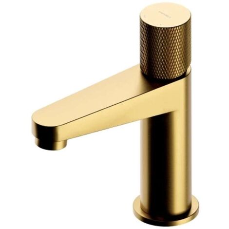 OMNIRES Contour - Miscelatore da lavabo, oro spazzolato CT8010GLB