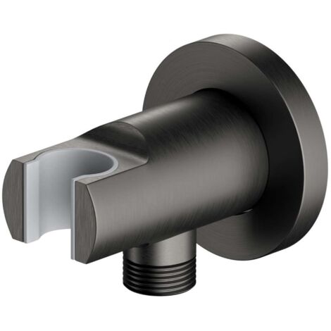 OMNIRES - Coude mural avec support, graphite 8873GR