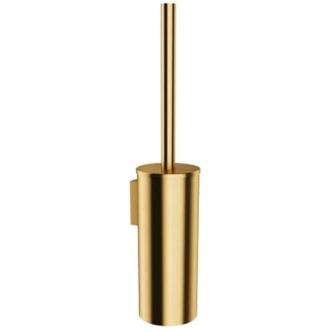 OMNIRES Modern Project - Brosse WC avec support mural, or brossé MP60621GLB