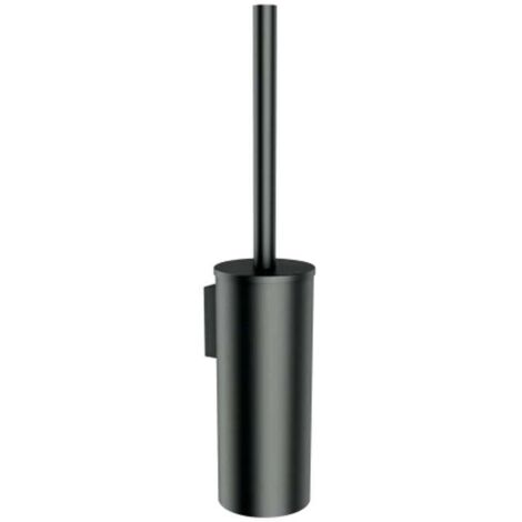 OMNIRES Modern Project - Escobilla de WC de pared con soporte, grafito cepillado MP60621GR