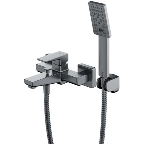 OMNIRES Parma - Grifo de bañera con accesorios, níquel PM7431IN
