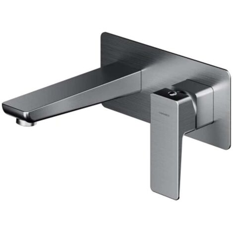 OMNIRES Parma - Grifo de lavabo empotrado, con cuerpo, níquel cepillado PM7415IN