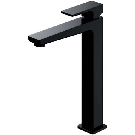 OMNIRES Parma - Grifo de lavabo, negro mate PM7412BL