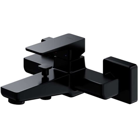 OMNIRES Parma - Miscelatore per vasca da bagno, nero opaco PM7430BL